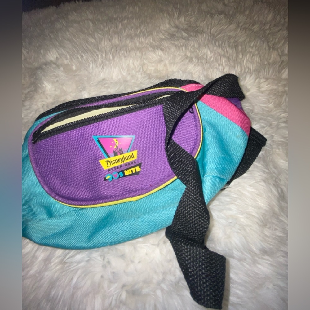 Colorful Disneyland Fanny Pack